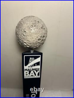 MAUMEE BAY BREWING TOTAL ECLIPSE BREAKFAST STOUT LUNAR draft tap handle. OHIO