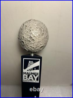 MAUMEE BAY BREWING TOTAL ECLIPSE BREAKFAST STOUT LUNAR draft tap handle. OHIO