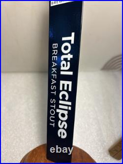 MAUMEE BAY BREWING TOTAL ECLIPSE BREAKFAST STOUT LUNAR draft tap handle. OHIO