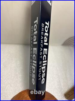 MAUMEE BAY BREWING TOTAL ECLIPSE BREAKFAST STOUT LUNAR draft tap handle. OHIO