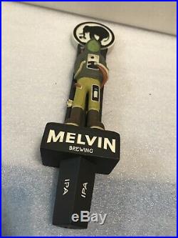 MELVIN BREWING IPA ASSISTANT HOPS AND HOSES beer tap handle. WYOMING