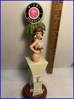 MIAMI BREWING VICE HOT DETECTIVE IN A BIKINI draft beer tap handle. FLORIDA