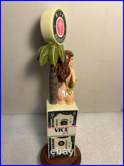 MIAMI BREWING VICE HOT DETECTIVE IN A BIKINI draft beer tap handle. FLORIDA