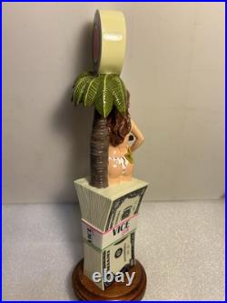 MIAMI BREWING VICE HOT DETECTIVE IN A BIKINI draft beer tap handle. FLORIDA