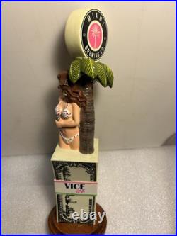 MIAMI BREWING VICE HOT DETECTIVE IN A BIKINI draft beer tap handle. FLORIDA
