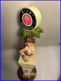 MIAMI BREWING VICE HOT DETECTIVE IN A BIKINI draft beer tap handle. FLORIDA