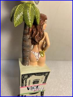 MIAMI BREWING VICE HOT DETECTIVE IN A BIKINI draft beer tap handle. FLORIDA