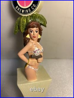 MIAMI BREWING VICE HOT DETECTIVE IN A BIKINI draft beer tap handle. FLORIDA