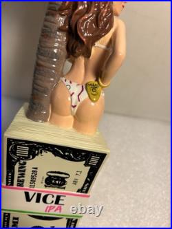 MIAMI BREWING VICE HOT DETECTIVE IN A BIKINI draft beer tap handle. FLORIDA