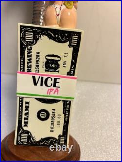 MIAMI BREWING VICE HOT DETECTIVE IN A BIKINI draft beer tap handle. FLORIDA