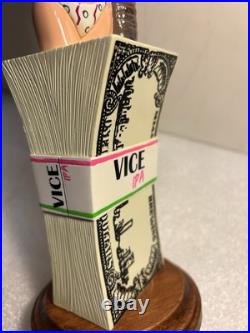 MIAMI BREWING VICE HOT DETECTIVE IN A BIKINI draft beer tap handle. FLORIDA