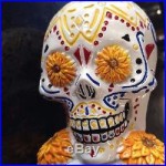 MODELO ESPECIAL Skull beer tap handle Mexico VERY RARE SKULL TRIPPY beautiful