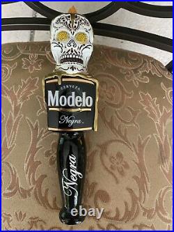 MODELO NEGRA DIA DE LOS MUERTOS SKULL Beer Tap Handle New In Original Box