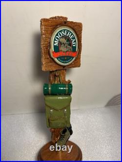 MOOSEHEAD HIKING OUTDOORS TRAIL MARKER Draft beer tap handle. CANADA