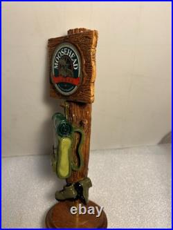 MOOSEHEAD HIKING OUTDOORS TRAIL MARKER Draft beer tap handle. CANADA