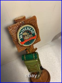 MOOSEHEAD HIKING OUTDOORS TRAIL MARKER Draft beer tap handle. CANADA