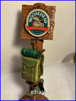 MOOSEHEAD HIKING OUTDOORS TRAIL MARKER Draft beer tap handle. CANADA