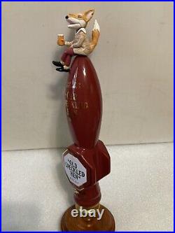 MORLAND BREWING OLD SPECKLED HEN draft beer tap handle. ENGLAND