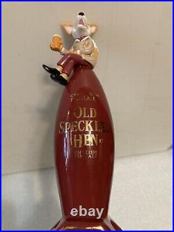 MORLAND BREWING OLD SPECKLED HEN draft beer tap handle. ENGLAND