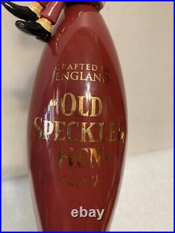 MORLAND BREWING OLD SPECKLED HEN draft beer tap handle. ENGLAND