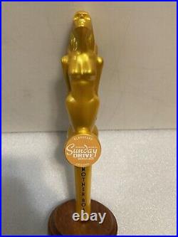 MOTHER ROAD SUNDAY DRIVER GOLDEN ANGEL HOOD ORNAMENT beer tap handle. ARIZONA