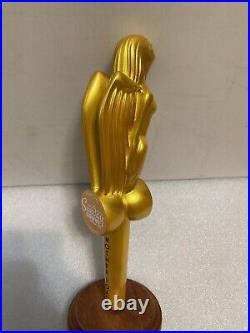 MOTHER ROAD SUNDAY DRIVER GOLDEN ANGEL HOOD ORNAMENT beer tap handle. ARIZONA