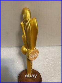 MOTHER ROAD SUNDAY DRIVER GOLDEN ANGEL HOOD ORNAMENT beer tap handle. ARIZONA