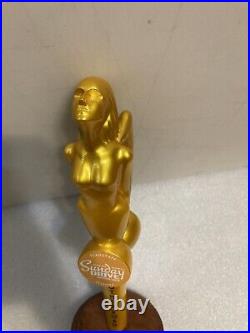 MOTHER ROAD SUNDAY DRIVER GOLDEN ANGEL HOOD ORNAMENT beer tap handle. ARIZONA