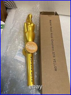 MOTHER ROAD SUNDAY DRIVER GOLDEN ANGEL HOOD ORNAMENT beer tap handle. ARIZONA