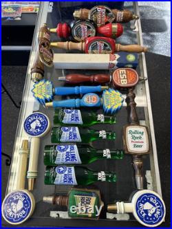 Magic Hat Rolling Rock Double Diamond Red Hook Beer Tap Handle Lot Of 40! Taps