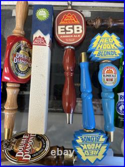 Magic Hat Rolling Rock Double Diamond Red Hook Beer Tap Handle Lot Of 40! Taps