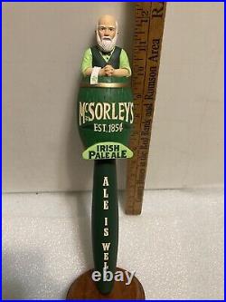 McSORLEYS IRISH PALE ALE ORIGINAL BARTENDER draft beer tap handle. NEW YORK
