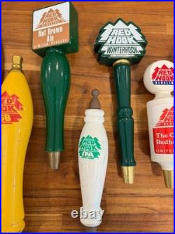 Mega Beer Tap Handle Lot of 13 Decorative Red Hook Keg