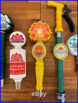 Mega Beer Tap Handle Lot of 13 Decorative Red Hook Keg