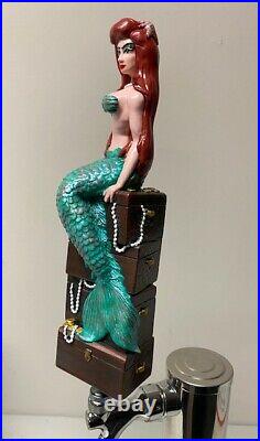 Mermaid Hand Painted Bar Beer Tap Handle Direct From Ron Lee Casting