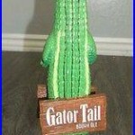 Miami Brewing Gator Tail Beer Tap Handle