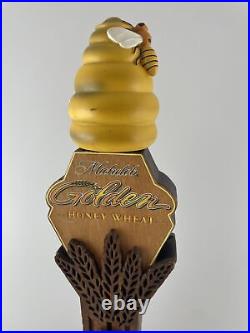 Michelob Golden Honey Wheat Draft Beer Tap Handle Figural Bee Beer Tap Handle