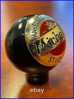 Michelob beer ball knob tap marker handle vintage brewery