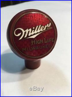 Miller Beer Ball Knob, Tap, Handle, Rare, Not in Book, New Art Specialties -1936