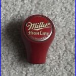 Miller Beer Tap Knob Handle 1930s 40s Old Vintage Bakelite Fisher Syracuse NY