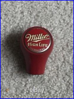 Miller Beer Tap Knob Handle 1930s 40s Old Vintage Bakelite Fisher Syracuse NY