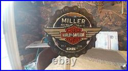 Miller Genuine Draft Harley-Davidson Beer Tap Handle