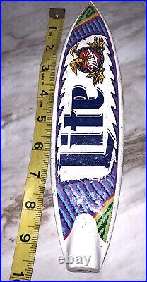 Miller High Life Beer Tap Handle Surfboard 9.5 Inches RARE