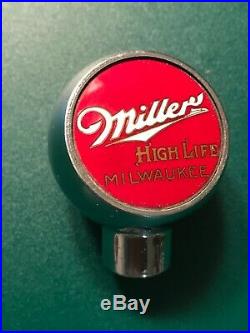 Miller High Life Beer Tap Knob 1930s Old Antique Vintage Tap Handle