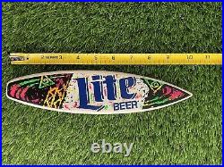 Miller Lite Beer Tap Handle Surfboard