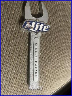 Miller light ranch racing beer tap handle