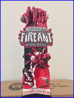 Mississippi Fire Ant Red Ale Lady SPB Crowd Control Rare Figural Beer Tap Handle