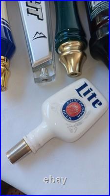 Mixed Lot Beer Tap Handles Lot Of 8
