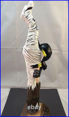 Moddy Brew Black Widow Stout Beer Tap Handle Figural Girl Beer Tap Handle
