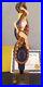 Moddy Brew Deep Troubles Blonde Ale Beer Tap Handle Rare Figural Girl Tap Handle